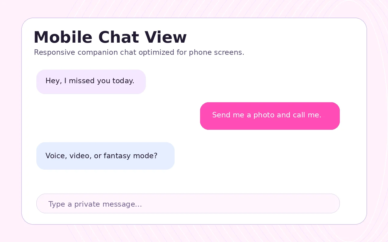 Mobile companion view